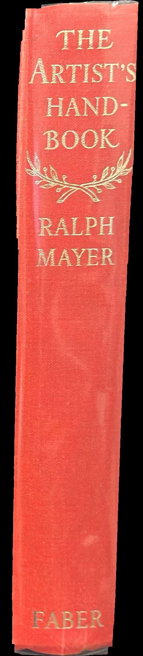 The artist's handbook of materials and techniques spine