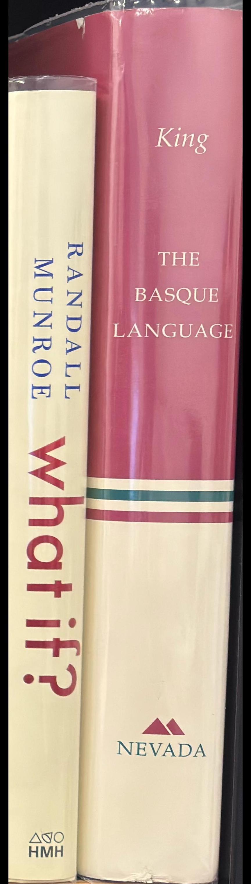 The Basque language : a practical introduction / Alan R. King spine