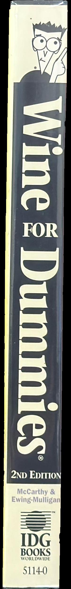 Wine for dummies spine