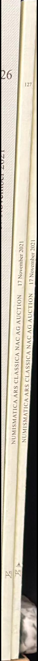 Auction 127 : a very important series of Roman gold coins featuring a selection from two distinguished North American collections : 17 November 2021 spine