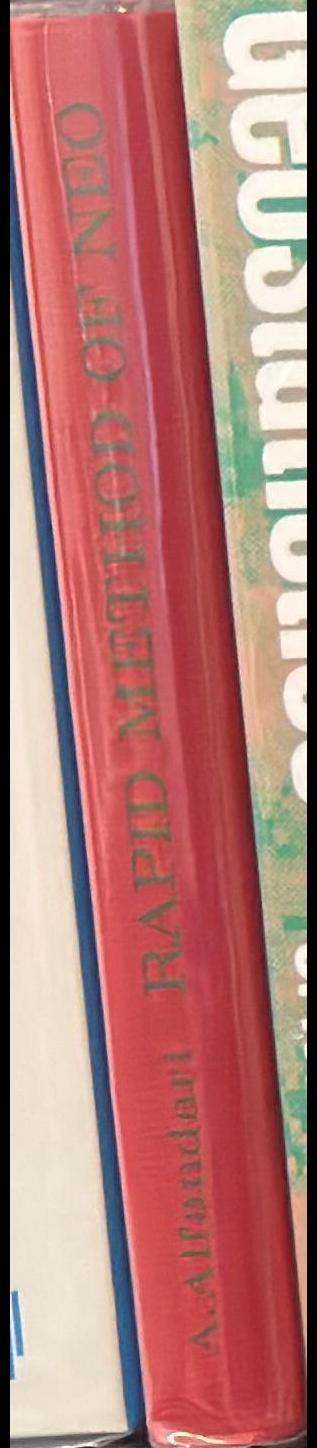 Rapid method of Neo : international auxiliary language : complete course […] and vocabulary / Arturo Alfandari spine