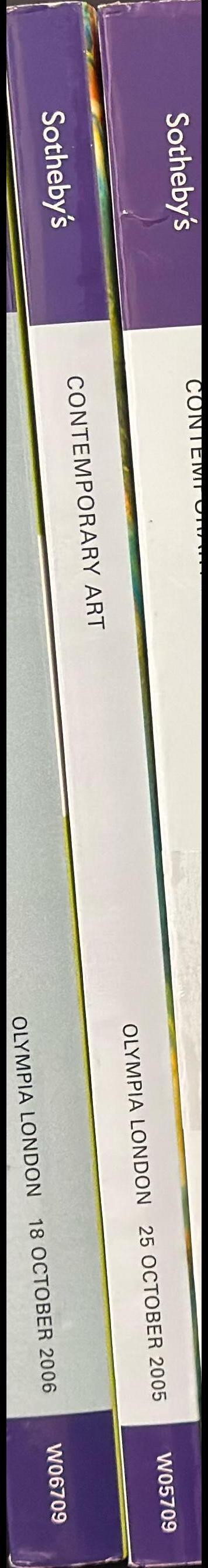 Contemporary art : auction, Tuesday 25 October 2005 / Sotheby's spine