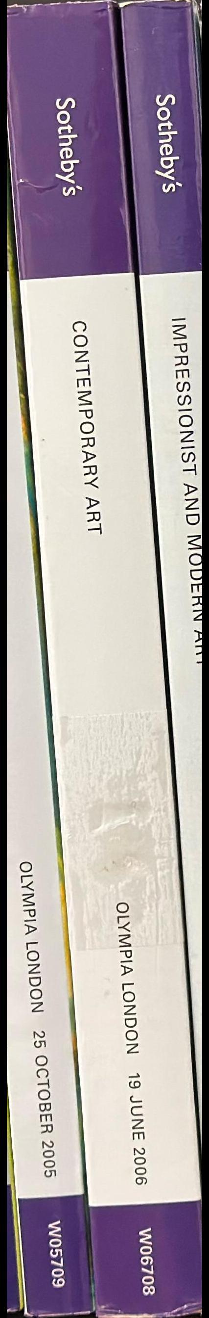Contemporary art : including the collection of Gordon Watson : auction, Monday 19 June 2006 / Sotheby's spine