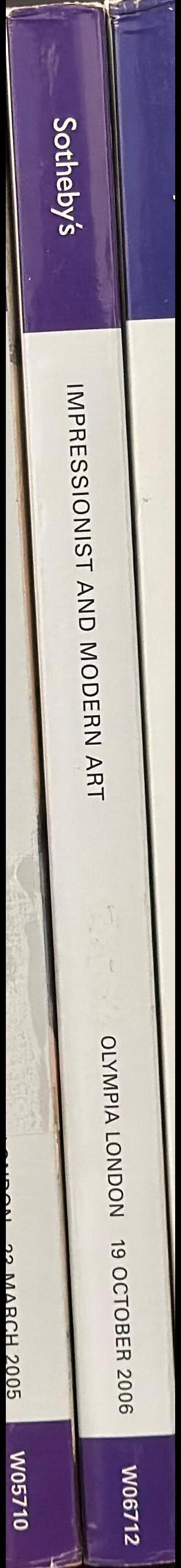 Impressionist and modern art : auction, Thursday 19 October 2006 / Sotheby's spine