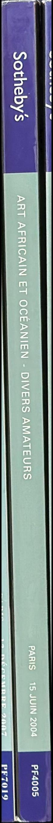 Art Africain et Oceanien : vol. II : divers amateurs : Paris, mardi 15 Juin 2004 / Sotheby's spine