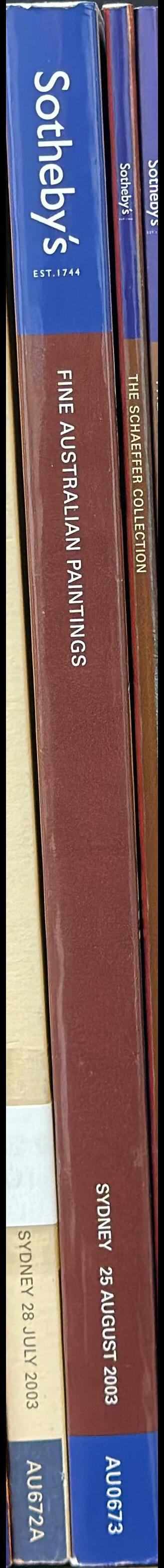 Fine Australian paintings, including paintings from the collection of the Lord McAlpine of West Green : Sydney, Monday, 25 August 2003 / Sotheby's spine