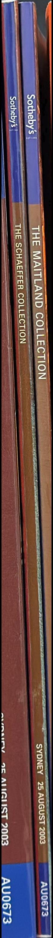 Important paintings from the collection of John Schaeffer A.O. : Sydney, Monday, 25 August 2003 / Sotheby's spine
