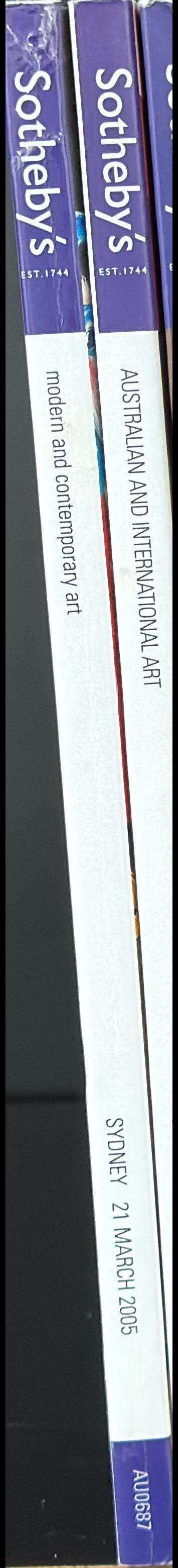 Modern and contemporary art, including works from the Deloitte collection : Sydney Monday, 21 March, 2005 / Sotheby's spine