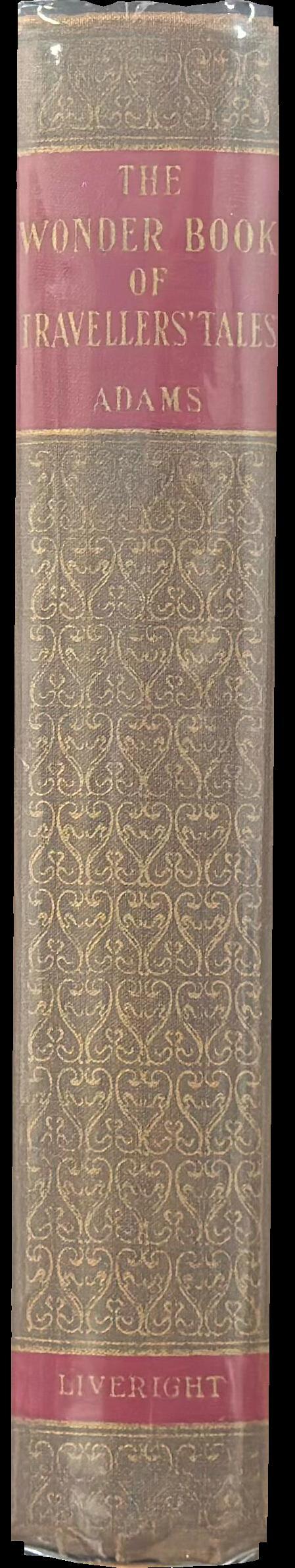 The wonder book of travellers' tales spine