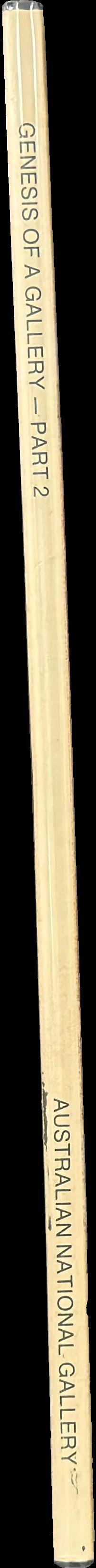 [Genesis of a gallery] : Australian National Gallery spine