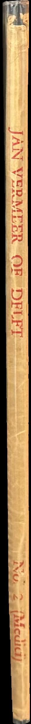 Jan Vermeer of Delft spine