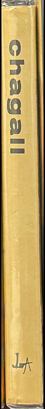 Chagall / text and layout design by Marie-Therese Souverbie spine