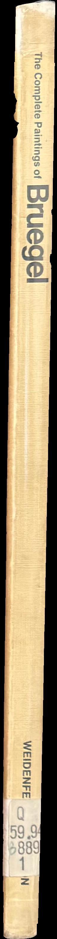 The complete paintings of Bruegel spine