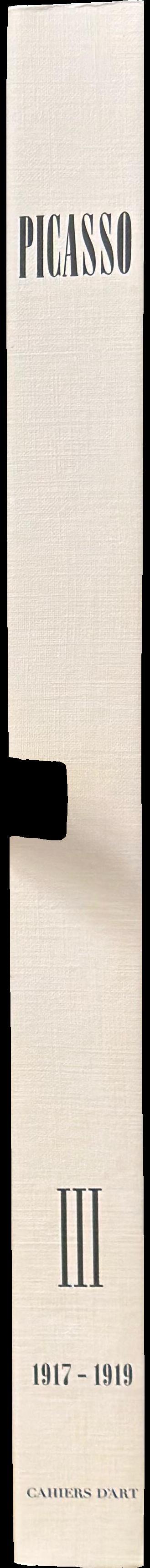 Pablo Picasso : vol. 3 : works from 1917 to 1919 spine