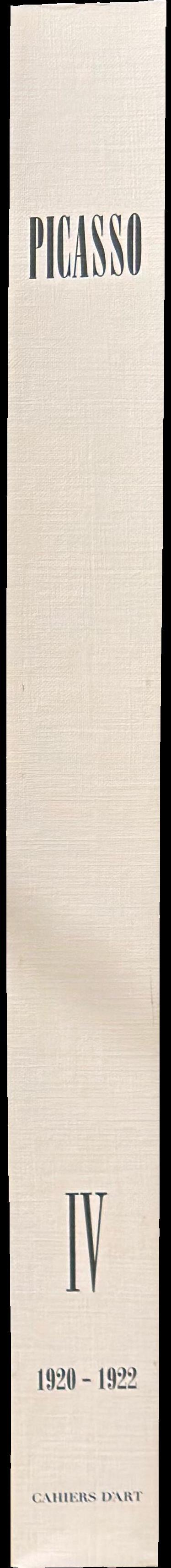 Pablo Picasso : vol. 4 : works from 1920 to 1922 spine