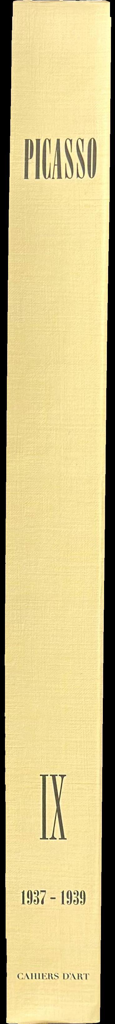 Pablo Picasso : vol. 9 : works from 1937 to 1939 spine