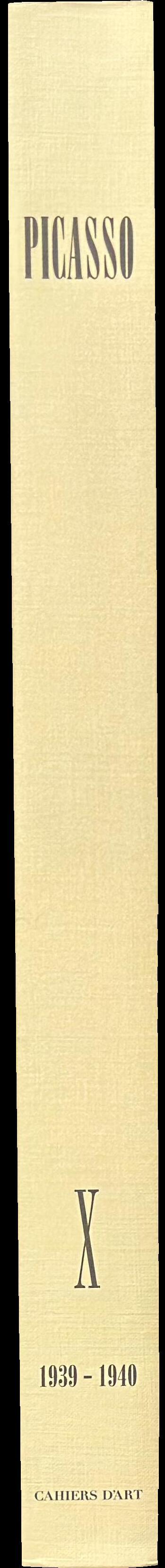 Pablo Picasso : vol. 10 : works from 1939 to 1940 spine