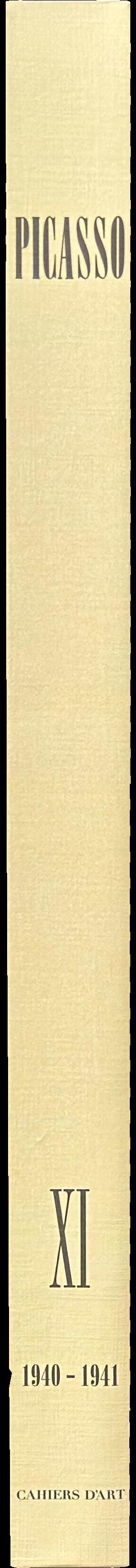 Pablo Picasso : vol. 11 : works from 1940 to 1941 spine