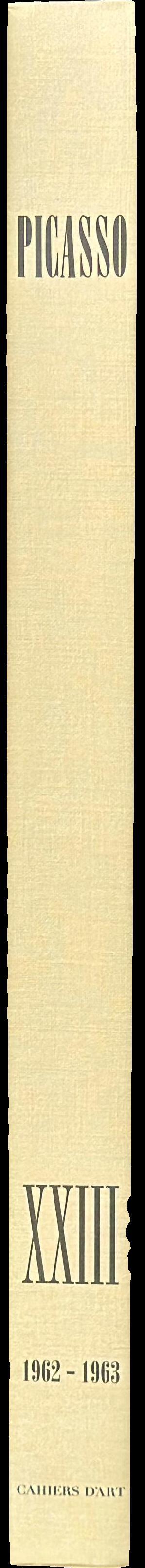 Pablo Picasso : vol. 23 : works from 1962 to 1963 spine