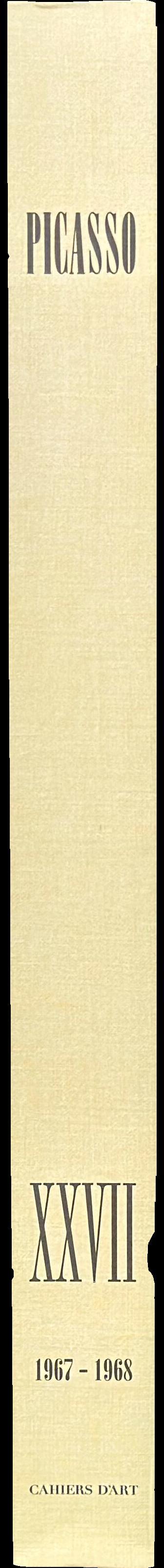 Pablo Picasso : vol. 27 : works from 1967 to 1968 spine