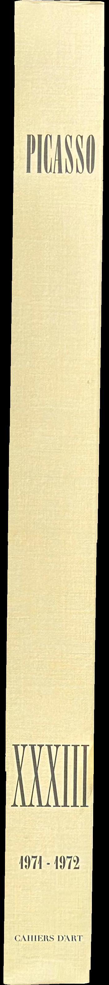 Pablo Picasso : vol. 33 :  works from 1971 to 1972 spine
