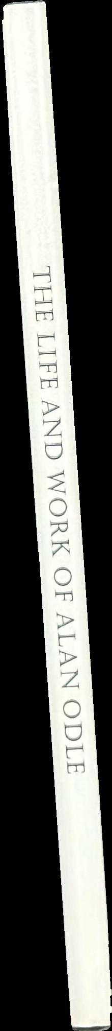 The life and work of Alan Odle spine