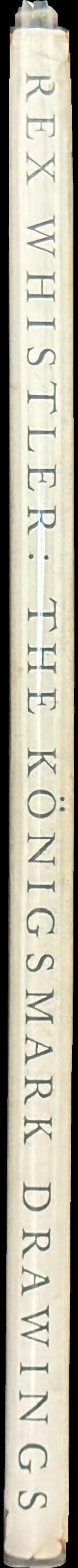 Rex Whistler : the Konigsmark drawings spine