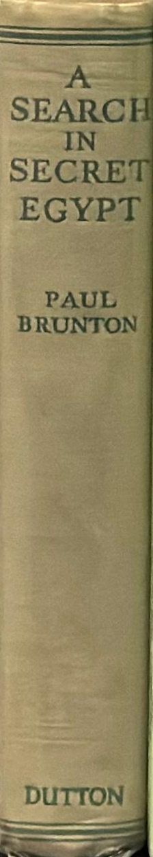 A search in secret Egypt spine