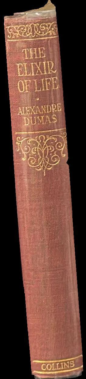 The elixir of life : (the memoirs of a physician) spine