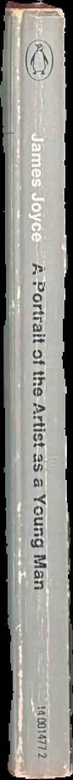 A portrait of the artist as a young man / James Joyce spine