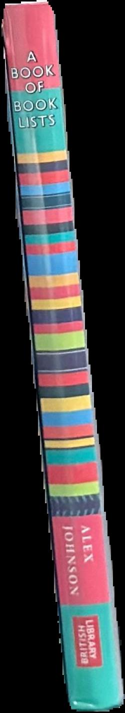 A book of book lists spine