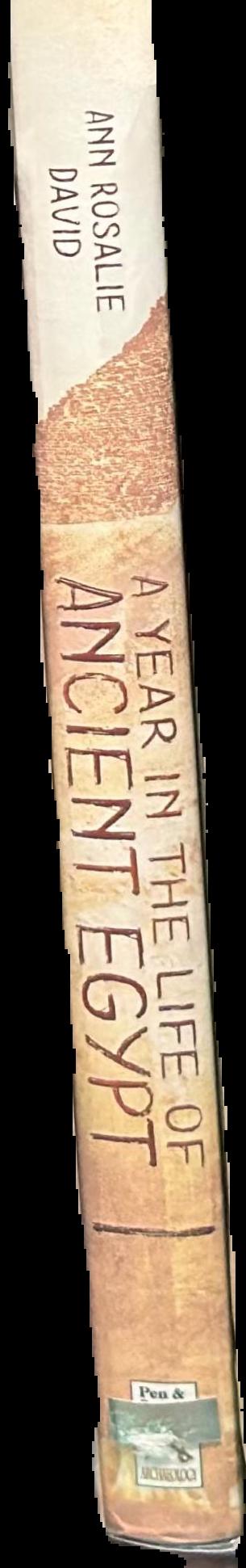 A year in the life of ancient Egypt / Rosalie David spine