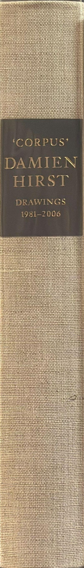 Corpus : Damien Hirst drawings 1981 - 2006 spine