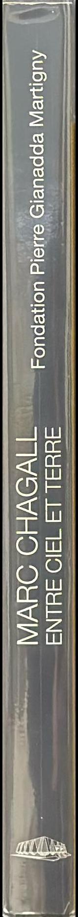 Chagall, entre ciel et terre / commissaire de l'exposition, Ekaterina L. Selezneva spine