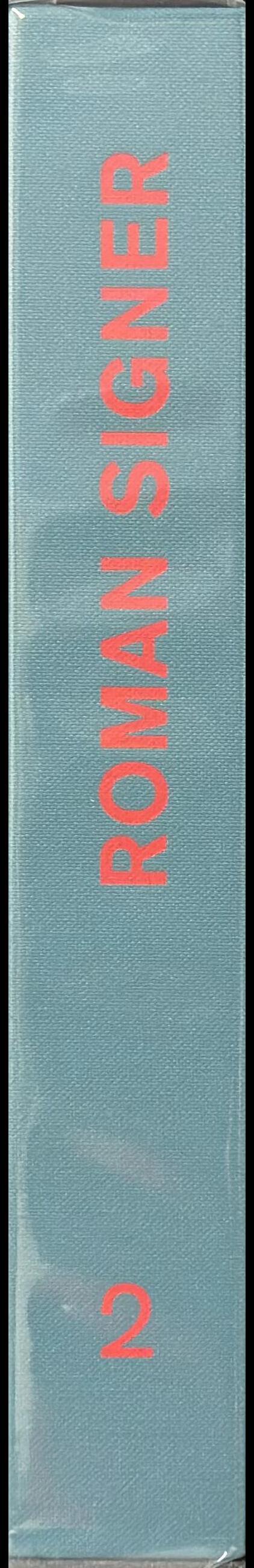 Roman Signer : works, volume 2 spine