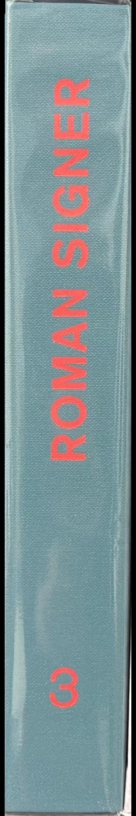 Roman Signer : works, volume 3 spine
