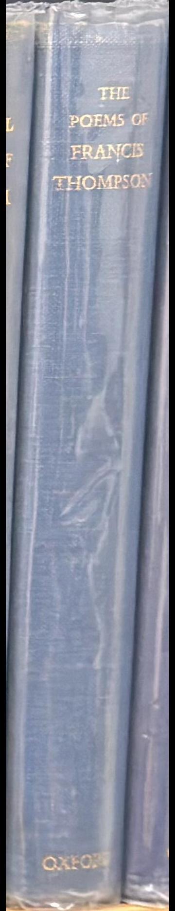 The poems of Francis Thompson spine