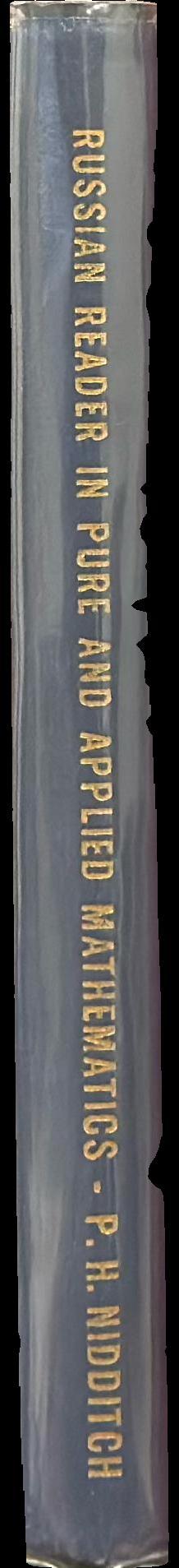 Russian reader in pure and applied mathematics / P. H. Nidditch spine
