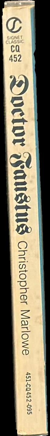 Doctor Faustus spine