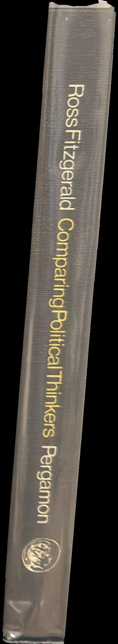 Comparing political thinkers / edited by Ross Fitzgerald spine