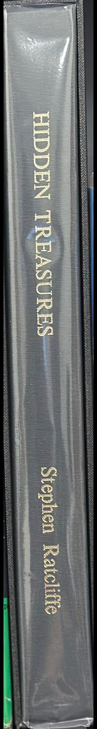 Hidden treasures : jewelled bookbindings and illuminated manuscripts in England 1900-1939 / Stephen Ratcliffe spine