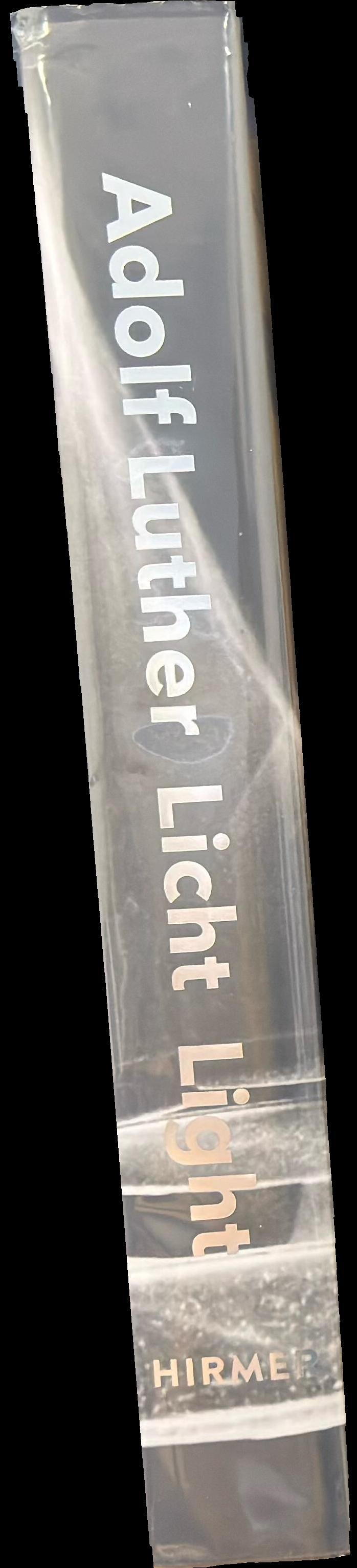 Adolf Luther : licht : werk und sammlung = light : works and collection spine