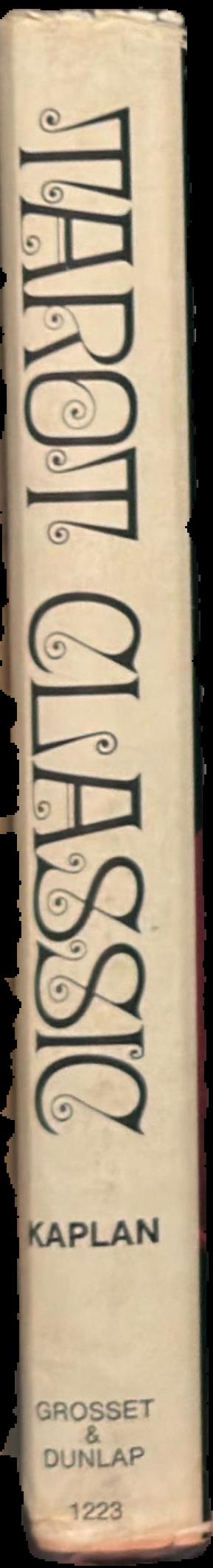 Tarot classic / Stuart R. Kaplan spine