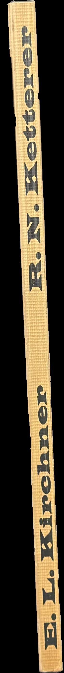E. L. Kirchner / R. N. Ketterer spine