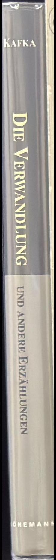 Erzahlungen / Franz Kafka spine