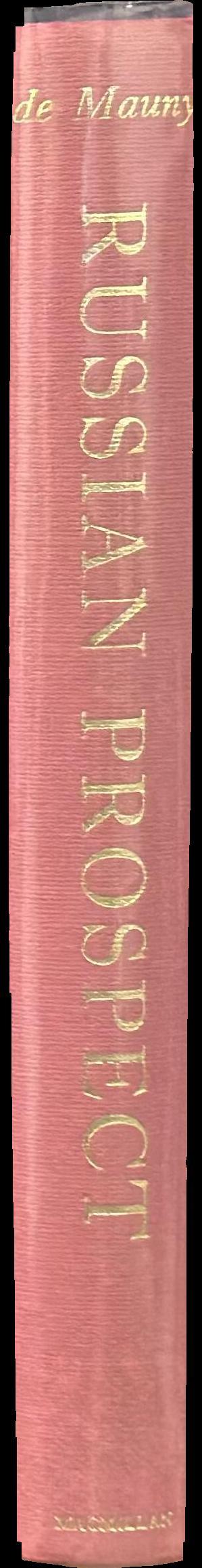 Russian prospect : notes of a Moscow correspondent spine