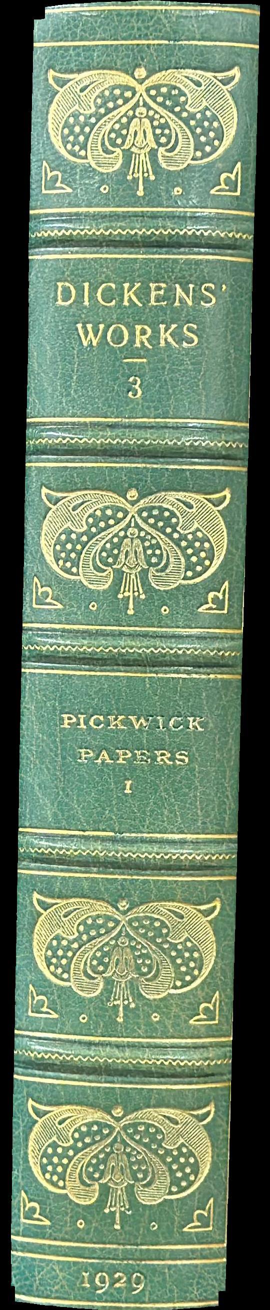 Pickwick papers : volume I spine