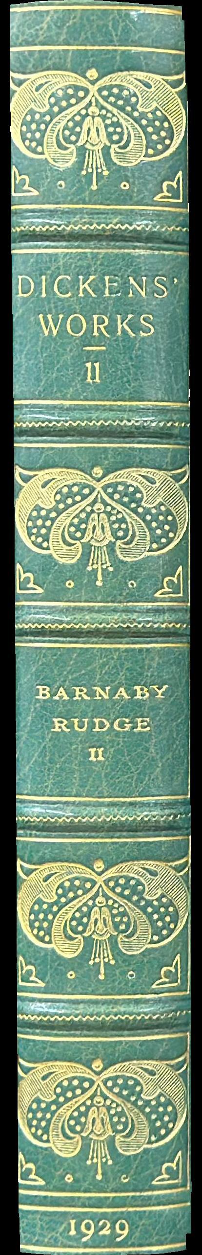 Barnaby Rudge : volume II spine