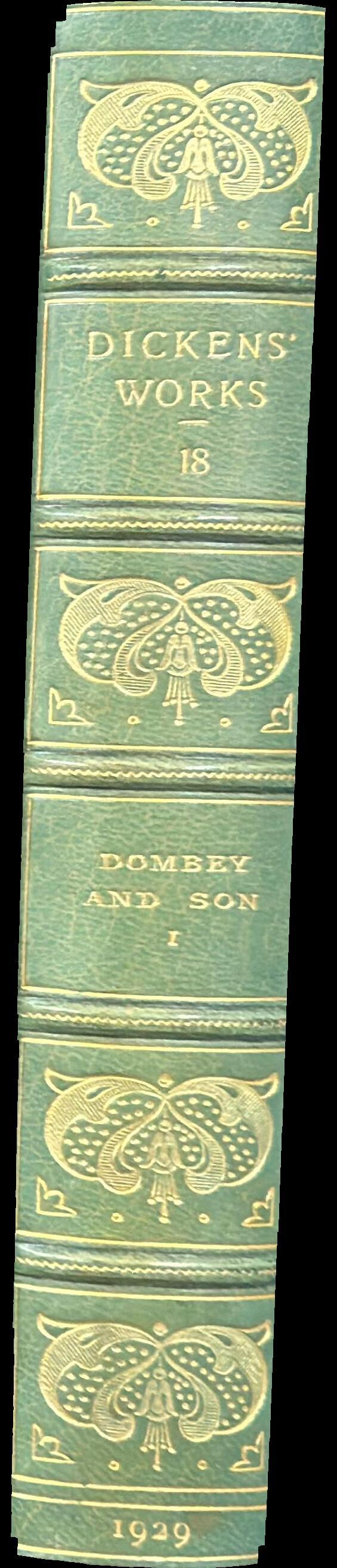 Dombey and Son : volume I spine