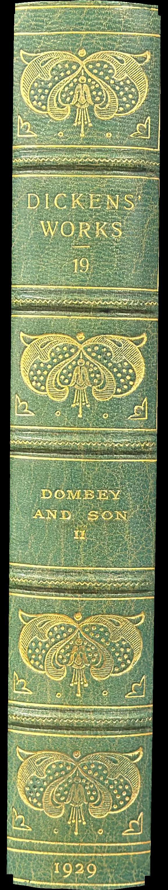 Dombey and Son : volume II spine